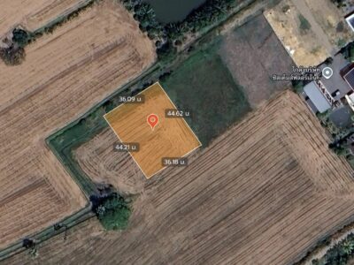 ขายถูกที่ดิน 400 ตรว เหมาะสร้างบ้านสวน ต.คลองควาย อ.สามโคก จ.ปทุมธานี