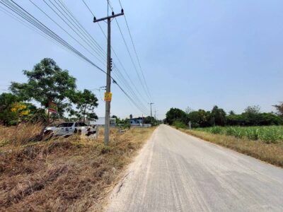 ขายที่ดินใกล้วัดหนองตาเนิด 200 ตรว ติดถนนลาดยางสาธารณะ ต.ปากช่อง อ.จอมบึง จ.ราชบุรี