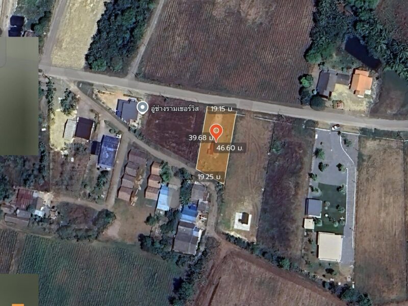 ขายที่ดินใกล้วัดหนองตาเนิด 200 ตรว ติดถนนลาดยางสาธารณะ ต.ปากช่อง อ.จอมบึง จ.ราชบุรี