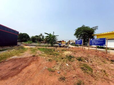 ขายที่ดินใกล้วัดทองธรรมิการาม 89.5 ตรว ติดถนนคอนกรีต ถมแล้ว ท่าทราย เมืองสมุทรสาคร