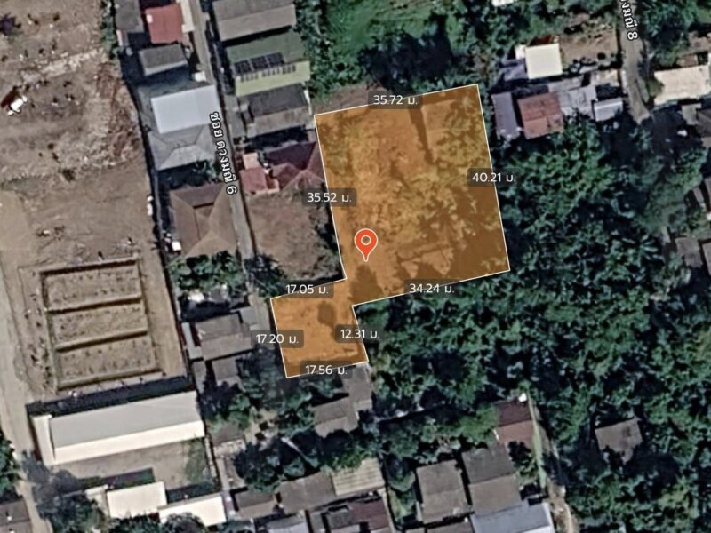 ขายด่วนที่ดินใกล้กระทรวงสาธารณสุข 435 ตรว ติดถนนคอนกรีต ซ.ดวงมณี 6 บางเขน เมืองนนทบุรี