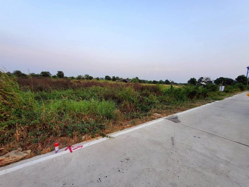 ขายด่วนที่ดิน 400 ตรว ติดถนนสาธารณะ ลาดหลุมแก้ว ปทุมธานี