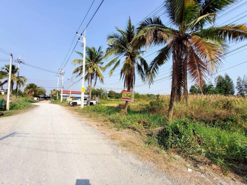 ขายด่วนที่ดิน 96 ตรว ติดถนนสาธารณะ ลานตากฟ้า นครชัยศรี นครปฐม