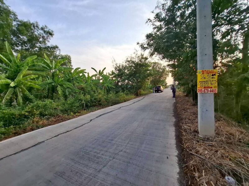 ขายถูกที่ดิน 831 ตรว ติดถนนคอนกรีตสาธารณะ ซ.คลองหก ตต.19 คลองหลวง ปทุมธานี