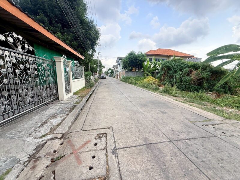 ขายด่วนที่ดิน 50 ตรว ติดถนนสาธารณะ ถมแล้ว ซ.รังสิตนครนายก 59 ธัญบุรี ปทุมธานี