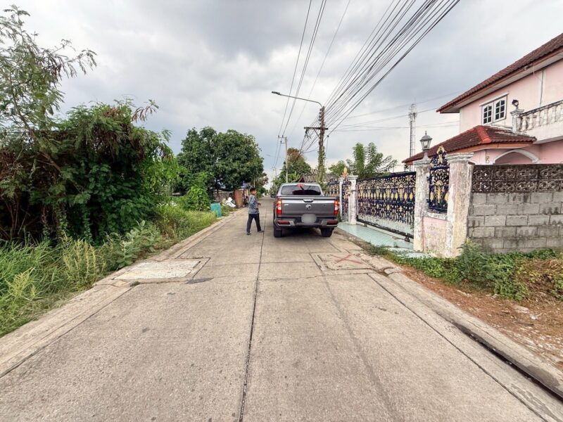 ขายด่วนที่ดิน 50 ตรว ติดถนนสาธารณะ ถมแล้ว ซ.รังสิตนครนายก 59 ธัญบุรี ปทุมธานี