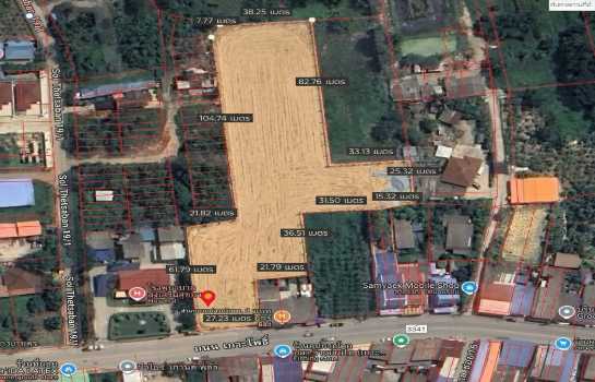 ขาย ที่ดิน ทำเลค้าขาย ME157 ติดถนนเกาะโพธิ์ สามแยก ท่าบุญมี เกาะจันทร์ ชลบุรี . 236 ตรม 4 ไร่ 2 งาน 85 ตรว ใกล้ตลาดเกาะโพธิ์ เพียง 3 Km.