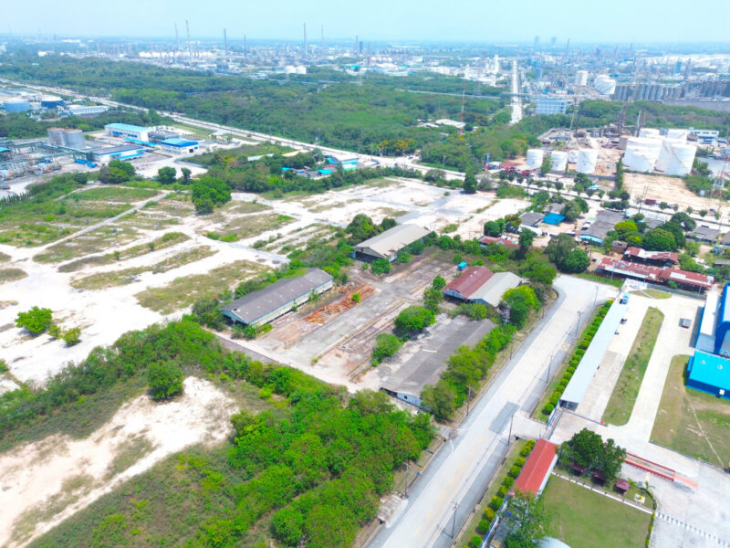 ขาย ที่ดิน นิคมอุตสาหกรรมมาบตาพุด 9 ไร่ แถมโกดังฟรี 4 หลัง