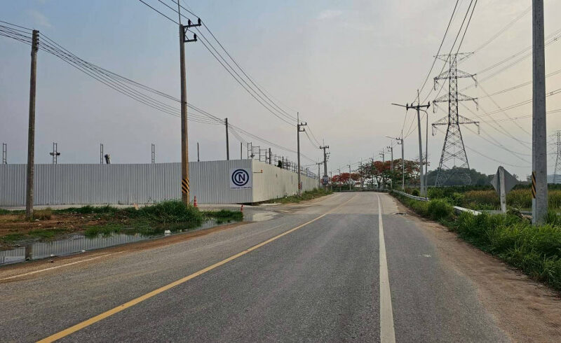 ขายที่ดิน จ.ชลบุรี เนื้อที่ 108-0-14 ไร่ ใกล้นิคมอุตสาหกรรม WHA ESIE 3