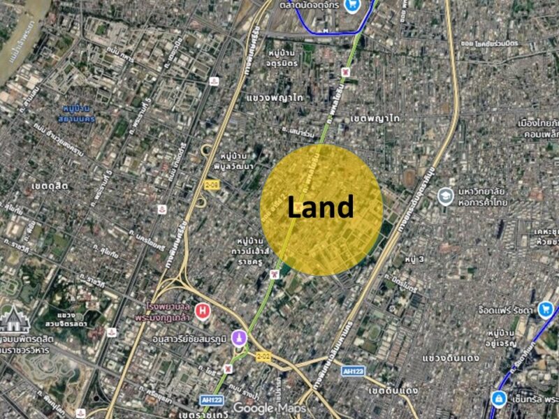 ขายที่ดินทำเลดี พหลโยธิน 2 ใกล้ BTS อารีย์