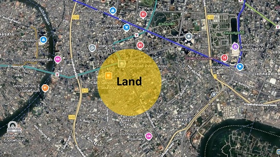 ขายที่ดิน สาทร ใกล้ BTS เซนต์หลุยส์ ราคาดีสุดในย่าน !