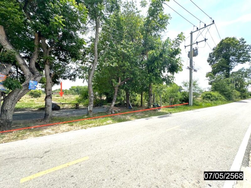 ที่ดินร้อยเอ็ด 8 ไร่เศษ หน้าแปลงติดถนน ราคาคุยกันได้