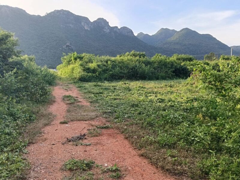 ที่ดินวิวหลักล้าน เขาสามร้อยยอดใกล้ทะเล