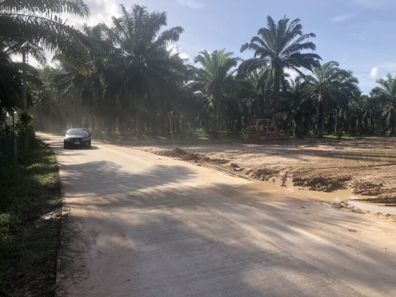 ขายที่ดินที่ถมแล้ว ติดถนนคอนกรีต ต.ทุ่งตะไคร