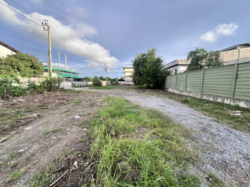 ที่ดินสมุทรปราการ พระประแดง เนื้อที่ 386 ตารางวา ราคาคุยกันได้