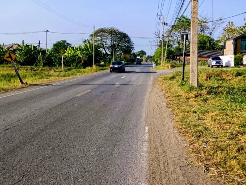 ขายที่ดินเปล่าติดถนนคลอง 9 ลำลูกกา จังหวัดปทุมธานี