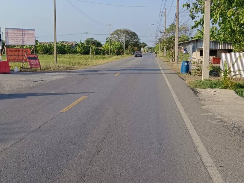 ขายที่ดินเปล่าติดถนนคลอง 9 ลำลูกกา จังหวัดปทุมธานี