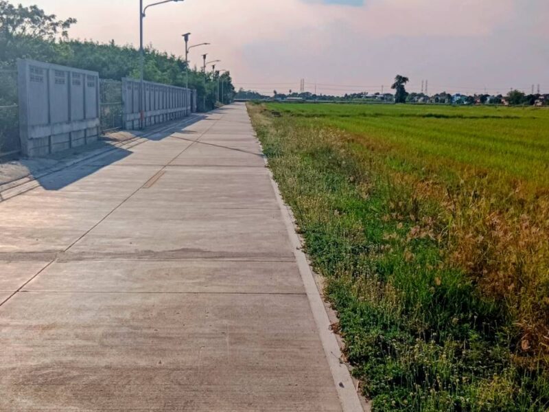 ขายที่ดินเปล่าติดถนนคลอง 9 ลำลูกกา จังหวัดปทุมธานี