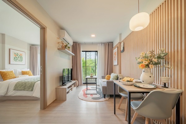 ขายคอนโดใหม่ dcondo sense Bangsaen พร้อมเข้าอยู่ ใกล้ ม.บูรพา ราคาดีสุดในย่าน โทร 093-1681685