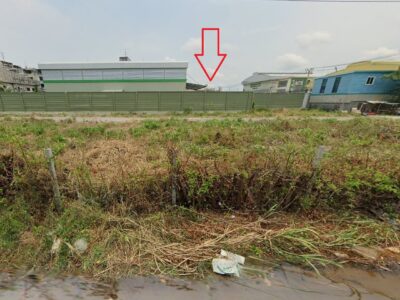 ที่ดินสมุทรปราการ พระประแดง เนื้อที่ 386 ตารางวา ราคาคุยกันได้