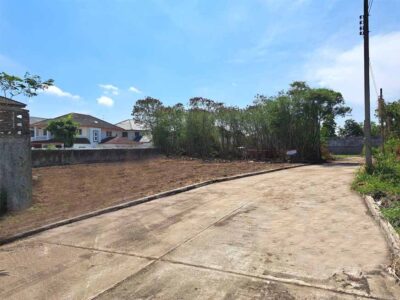 ขายที่ดินถมแล้ว 150 ตรว. ต่ำกว่าราคาประเมิน ! ทำเลอนาคต ใกล้รถไฟฟ้า MRT สายสีม่วงใต้ – หมู่บ้านรัชดาวัลย์ เฮอริเทจ ซอยประชาอุทิศ 76 แยก 4/1 ทุ่งครุ กรุงเทพฯ