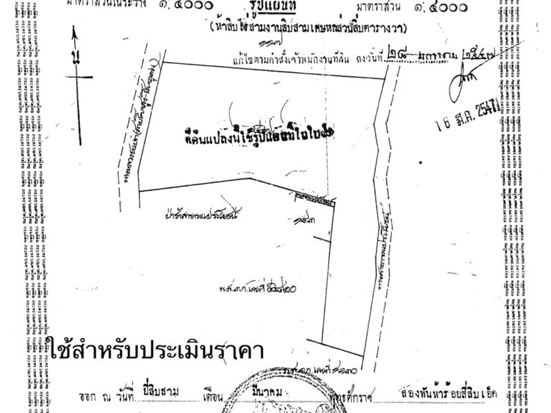 ขายที่ดิน ต.หนองไผ่ อ.ชุมแพ จ.ขอนแก่น เนื้อที่ 84 ไร่ 3 งาน 94 ตารางวา