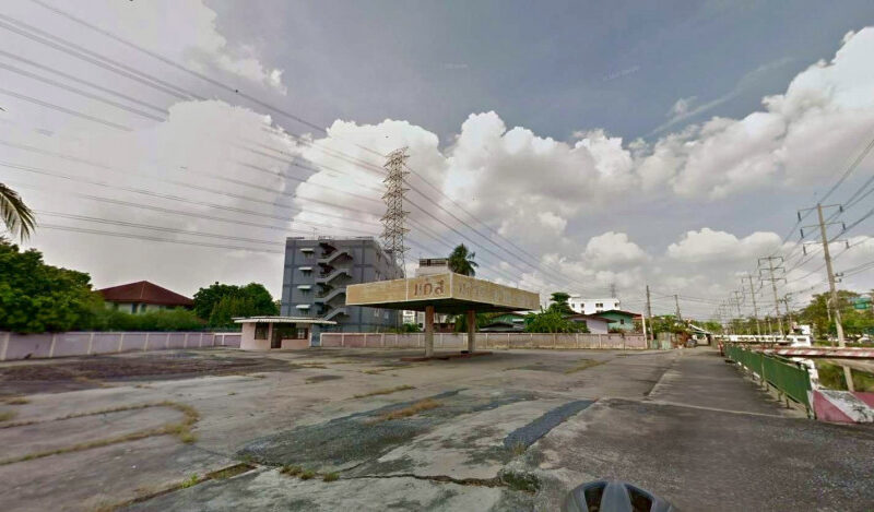 ขายที่ดิน 388.4 ตร.ว. ถ.เลียบคลองประปา ระหว่าง ซอยประชาชื่นนนทบุรี 1 และ ซอย 2