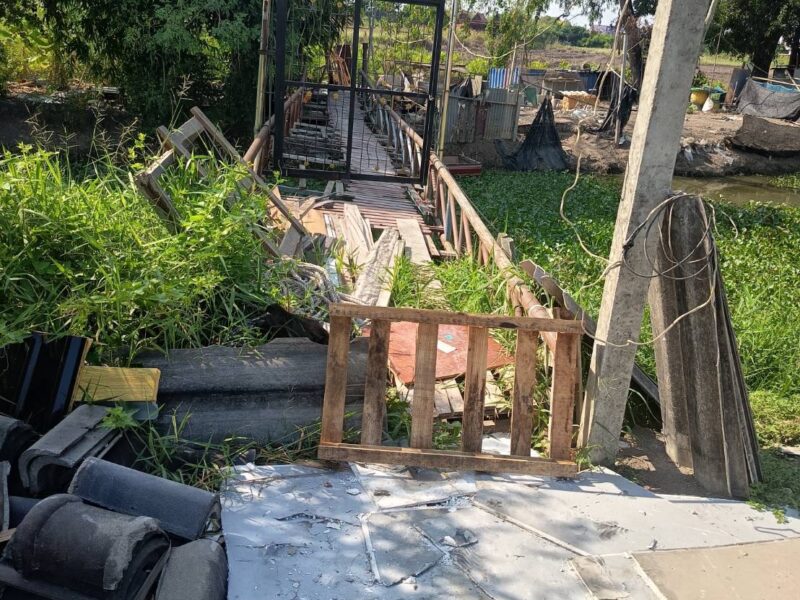 ขายที่ดิน 350 ตรว.(ติดคลอง) ถนนสายไหม