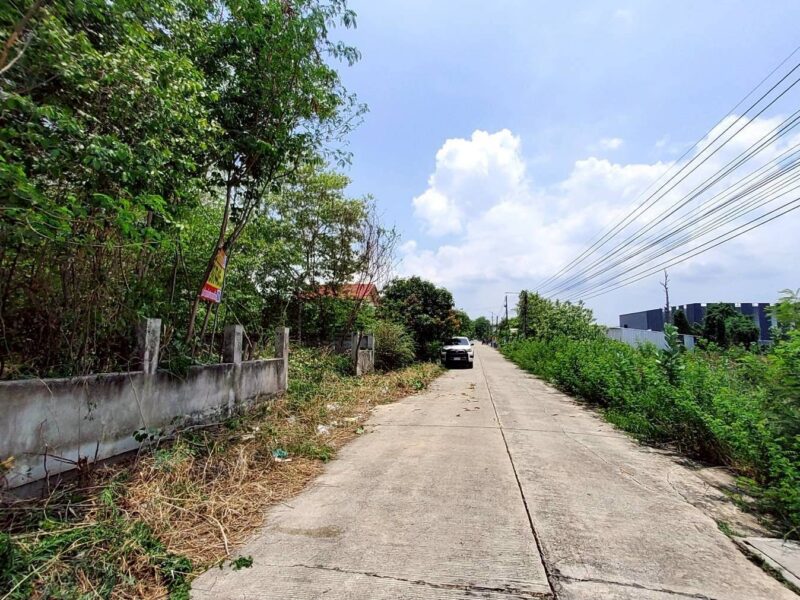 ขายด่วนที่ดินวิวคลอง 95 ตรว ติดถนนสาธารณะ คลองสี่ ซ.สุสวาส ธัญบุรี ปทุมธานี