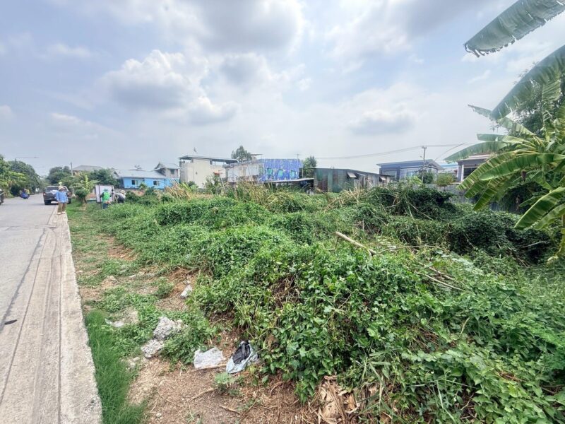 ขายด่วนที่ดินใกล้วัดแสงสรรค์ 140 ตรว ติดถนนสาธารณะ รังสิต-นครนายก 33 ธัญบุรี ปทุมธานี