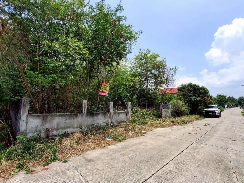 ขายด่วนที่ดินวิวคลอง 95 ตรว ติดถนนสาธารณะ คลองสี่ ซ.สุสวาส ธัญบุรี ปทุมธานี