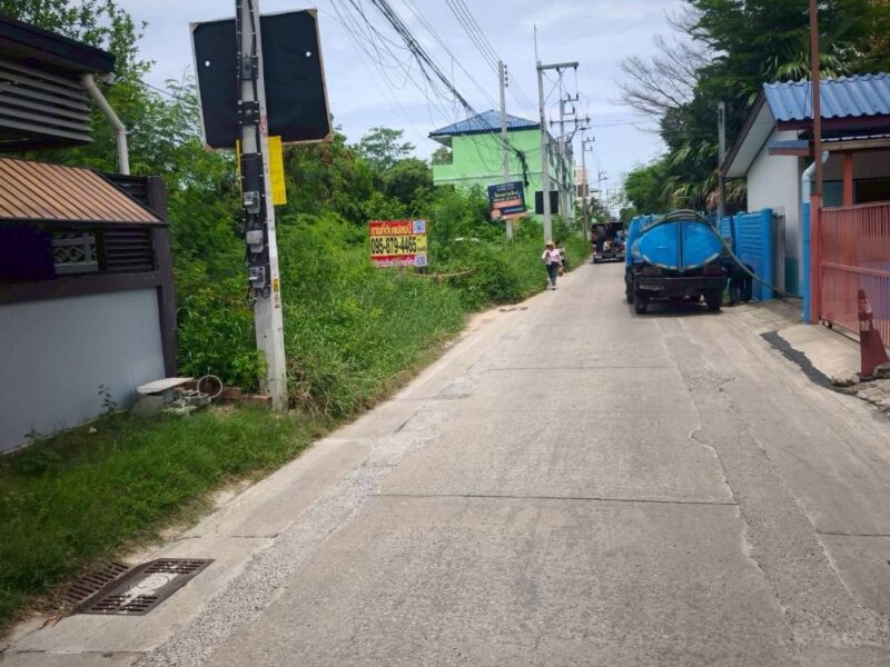 ขายด่วนที่ดินใกล้ตลาดไท 200 ตรว ติดถนนคอนกรีตสาธารณะ ถมแล้ว ซ.เทพกุญชร 39 คลองหลวง ปทุมธานี