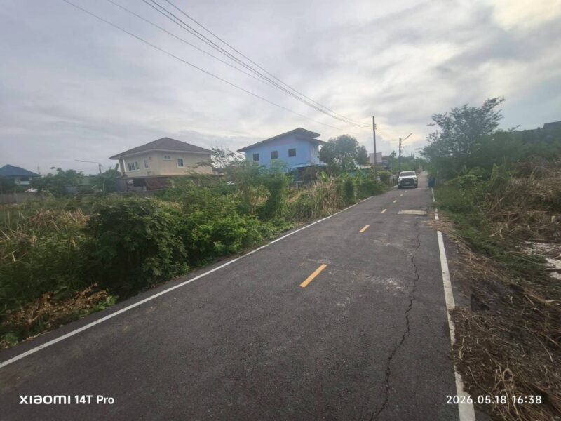 ขายด่วนที่ดิน 176 ตรว ติดถนนลาดยาง ซ.ร่วมสุข 3/6 เมืองปทุมธานี ปทุมธานี