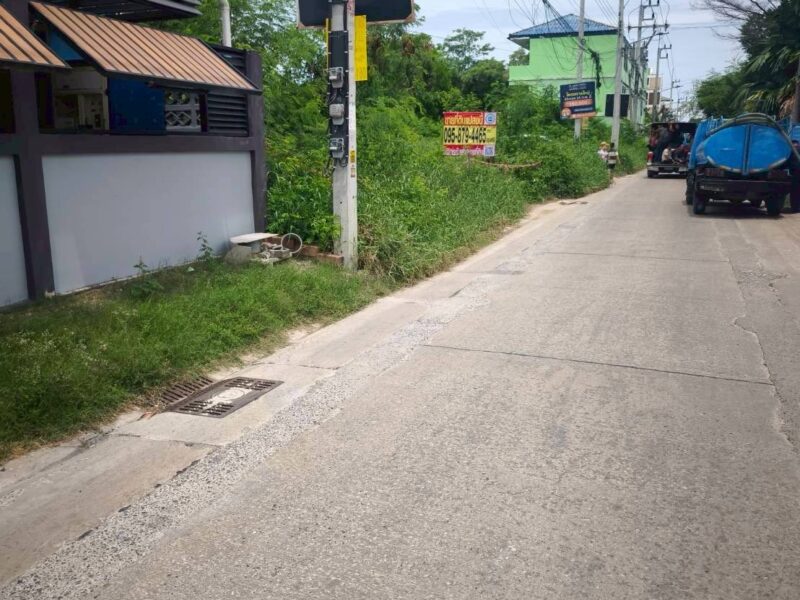 ขายด่วนที่ดินใกล้ตลาดไท 200 ตรว ติดถนนคอนกรีตสาธารณะ ถมแล้ว ซ.เทพกุญชร 39 คลองหลวง ปทุมธานี