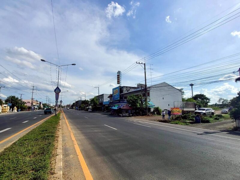 ขายด่วนที่ดิน 165-1-69 ไร่ ติดถนนสาธารณะ ถนนเพชรเกษมสายเก่า บ้านโป่ง ราชบุรี