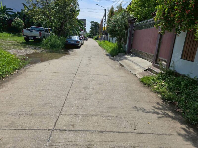 ขายด่วนที่ดินตลิ่งชัน 142 ตรว ติดถนนคอนกรีตสาธารณะ ถมแล้ว พุทธมณฑลสาย ๓ ซอย 22 กทม.