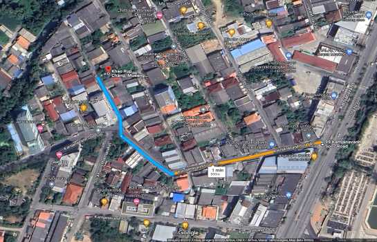 ขาย ที่ดินถมแล้ว ทำเลทองซอยกาญจนวนิช 7 (สงขลา) 49.4 ตร.ว. ใกล้ราชภัฏฯสงขลา แค่ 3 นาที! (ตรงข้าม) แปลงสวยพร้อมปลูกบ้านทันที