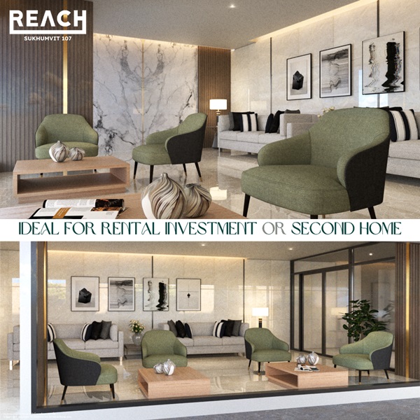 Your Affordable Urban Escape Awaits, Reach Sukhumvit 107 – just 1.4 km from BTS Bearing