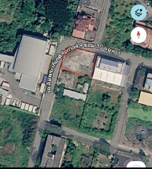 ขายที่ดิน200วา แปลงมุม เฉลิมพระเกียรติร.9ซอย30แยก7
