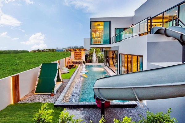 ขาย/ให้เช่า บ้าน Pool Villa หัวหิน 100 ตรว. ขนาด 4 ห้องนอน 4 ห้องน้ำ วิวภูเขา ห่างทะเล 5-10 นาที โทร 06-37515164