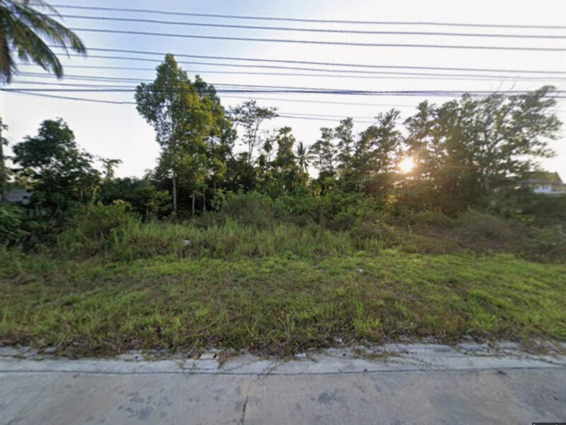 ขายที่ดินหาดใหญ่ 1 ไร่ 3 งาน 64.8 ตร.ว. ใกล้ถนนหมายเลข 2031 และตลาดท่าข้าม