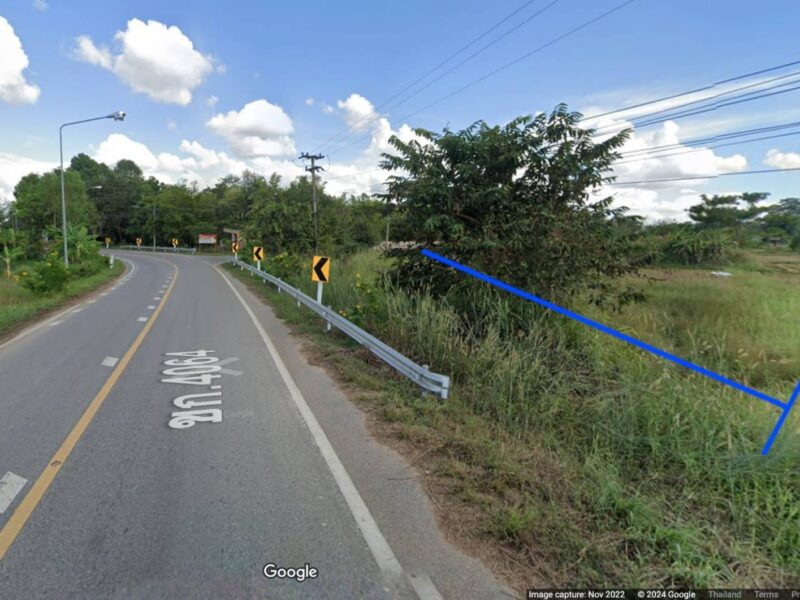 ขายด่วน ที่ดินติดถนน 2 ด้านมี 10ไร่ที่ ต. โคกงาม อ. บ้านฝาง จ. ขอนแก่น ขายยกผืน 10 ไร่ 6,000,000 บาท ต่อรองได้