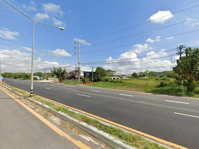 ขาย ที่ดิน ริมถนนพหลโยธิน ต.ท่าสุด อ.เมืองเชียงราย 4 ไร่กว่าเหมาะทำการค้า