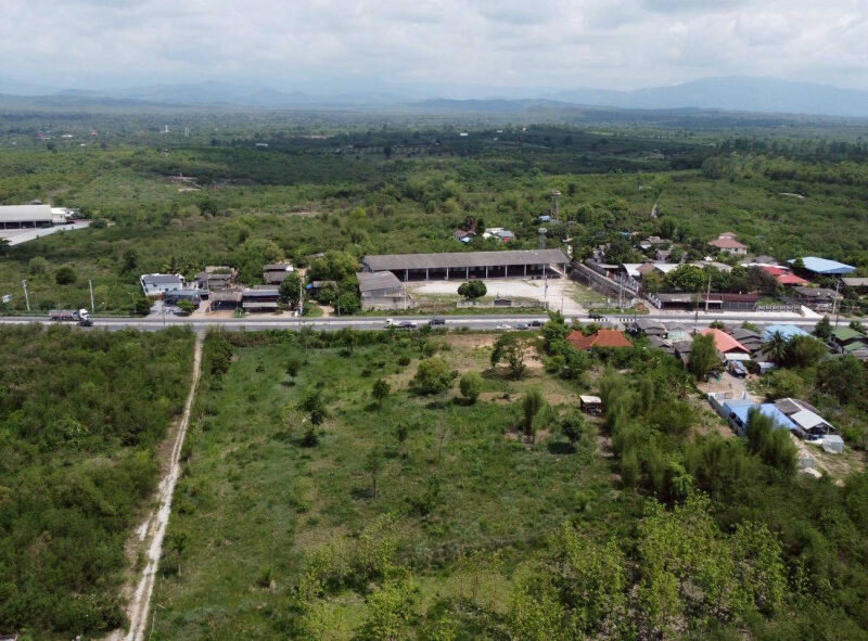 ขายที่ดินเชียงใหม่ 9 ไร่ 0 งาน 99 ตร.ว. ติดถนนหมายเลข 108 ใกล้ อบต.ดอยหล่อ