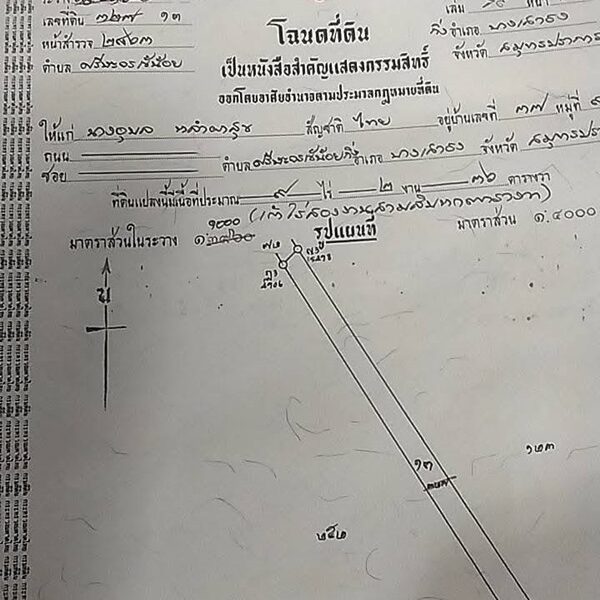 ขายด่วน! ที่ดินแปลงงาม ราคาถูก อ.บางเสาธง จ.สมุทรปราการ ไร่ละ 3.9 ล.ราคาพิเศษ พร้อมโอน โทร 092-6869618
