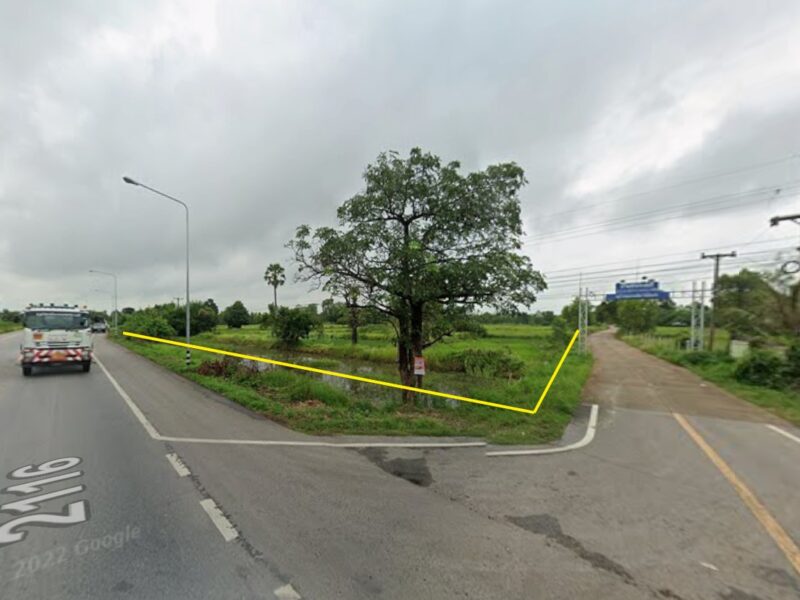 ที่ดินเปล่ากาฬสินธุ์ ติดถนนทำเลดี เนื้อที่ 15 ไร่กว่า ราคาคุยกันได้