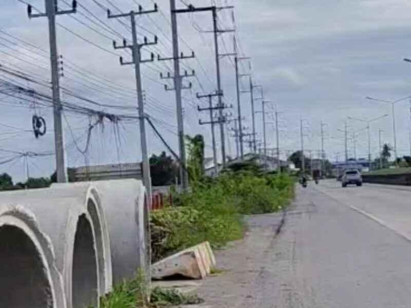 ที่ดินสวย ทำเลศักยภาพ ติดถนน 346 ลาดหลุมแก้ว–ปทุมธานี ขายที่ดิน 2 ไร่ 2 งาน
