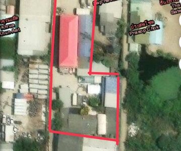 ขายที่ดินทำเลทองใกล้เมกาบางนา ติดถนนหนามแดง–บางพลี เนื้อที่648ตร.วา