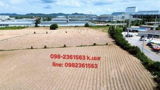 ขายที่ดิน ถมแล้ว 43-3-12 ไร่ เขตพื้นที่ สีม่วงเข้ม ติดนิคมอมตะซิตี้ระยอง