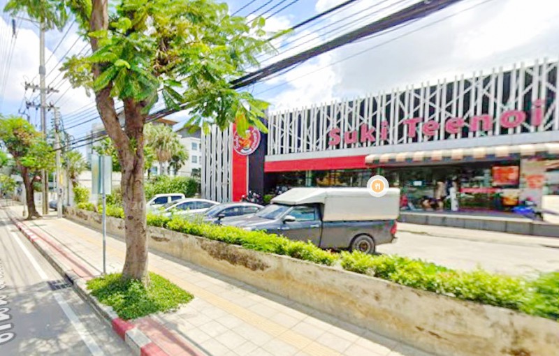 ซอยลาดกระบัง1-9 ARLลาดกระบัง 850 ม. ให้เช่าพื้นที่ทำร้านกาแฟสด ติดคลองลาดกระบัง 100ตารางวา 400ตร.ม.